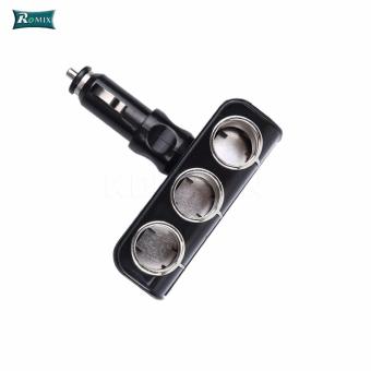 ROMIX 3 In 1 Car Van Cigar Cigarette Lighter Triple Socket PowerAdapter Charger June 2018 - 2 ROMIX 3 in 1 Car Van Cigar Cigarette Lighter Triple Socket PowerAdapter Charger - 2