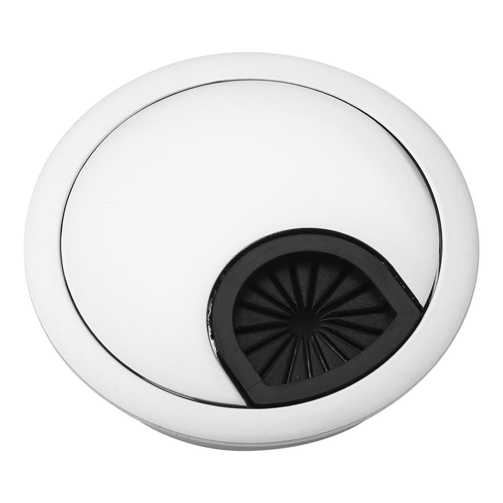 Philippines Round Shape Zinc Alloy Pc Computer Desk Office Table Round Shape Zinc Alloy Pc Computer Desk Office Table Cable Tidyorganizer Wire Hole Covers 53mm
