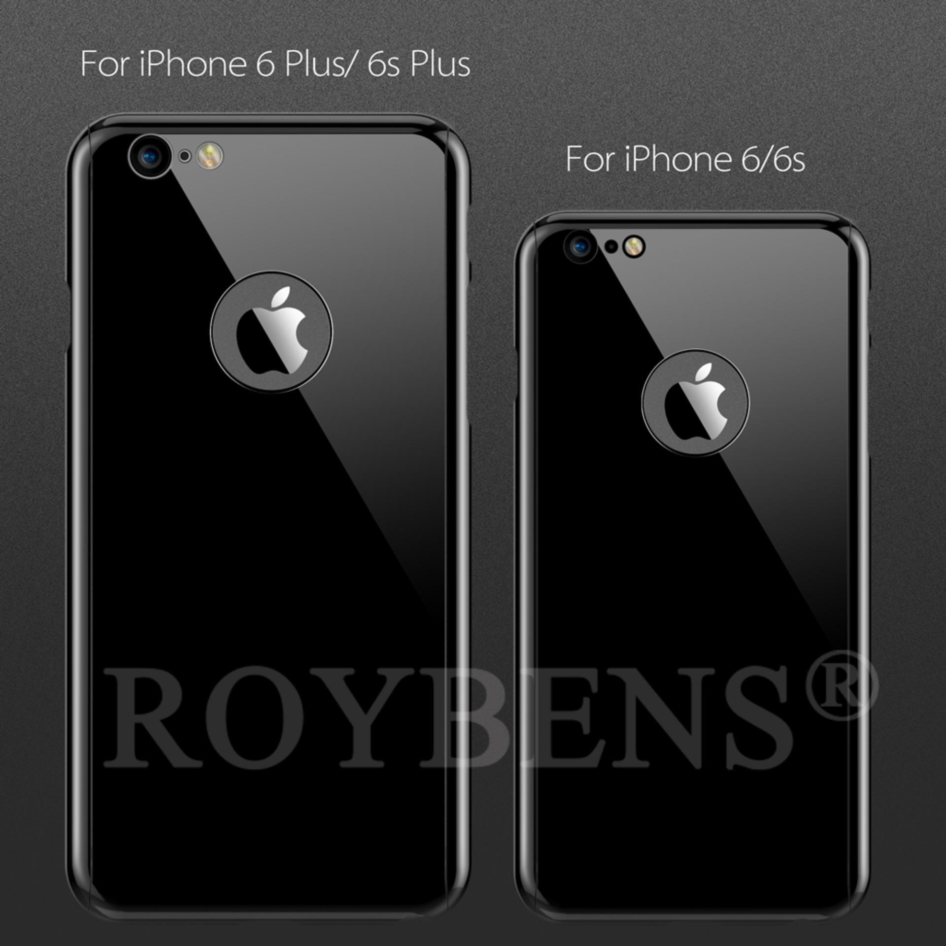 ... ROYBENS 360? Hard Ultra thin Hybrid Case +Tempered Glass Cover ForiPhone 6/6s ...