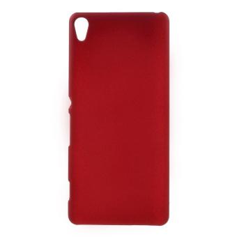 Rubberized Hard Cover Case For Sony Xperia XA / XA Dual - Red -intl June 2018 - 3 Rubberized Hard Cover Case for Sony Xperia XA / XA Dual - Red -intl - 3