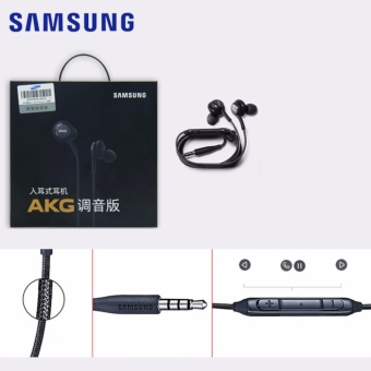 Samsung Headset AKG In-Ear Headphone (dark Grey) June 2018 - 4 Samsung Headset AKG In-Ear Headphone (dark grey) - 4