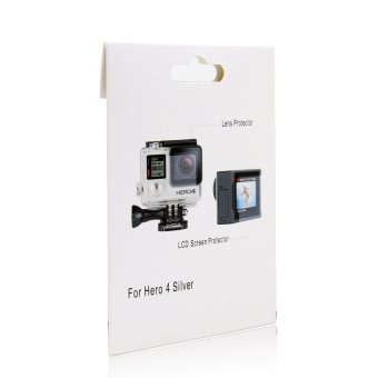 Screen Pro LCD Screen And Housing Lens Protector For Gopro Hero4Silver Edition June 2018 - 2 Screen Pro LCD Screen and Housing Lens Protector for Gopro Hero4Silver Edition - 2
