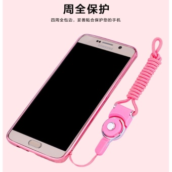 Secret Garden Plating TPU phone case For Samsung Galaxy J7Prime On7 2016 Rose .