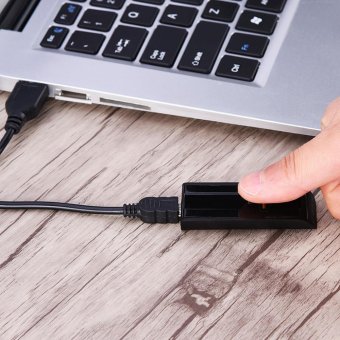 Security USB Biometric Fingerprint Reader Password Lock For LaptopPC Black - Intl June 2018 - 2 Security USB Biometric Fingerprint Reader Password Lock For LaptopPC Black - intl - 2