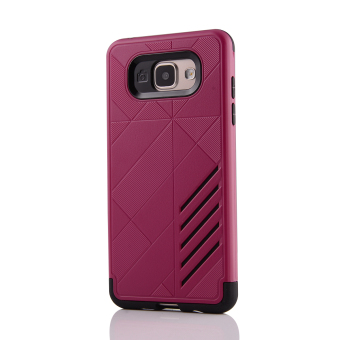 Silicon + PC Combo Case For Samsung Galaxy A3 (2016) A310 (HotPink) - Intl July 2018 - 2 Silicon + PC Combo Case for Samsung Galaxy A3 (2016) A310 (HotPink) - Intl - 2