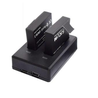 SJCAM M20 Dual Slot Battery Charger With Free 2 PCS M20 Battery May 2018 - 4 SJCAM M20 Dual Slot Battery Charger with Free 2 PCS M20 battery - 4