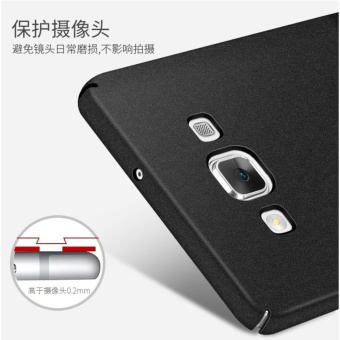 Slim Fit Shell Hard Full Protective Anti-Scratch Resistant CoverCase For Samsung Galaxy A5/A5 2015(Black) - Intl June 2018 - 4 Slim Fit Shell Hard Full Protective Anti-Scratch Resistant CoverCase for Samsung Galaxy A5/A5 2015(Black) - intl - 4