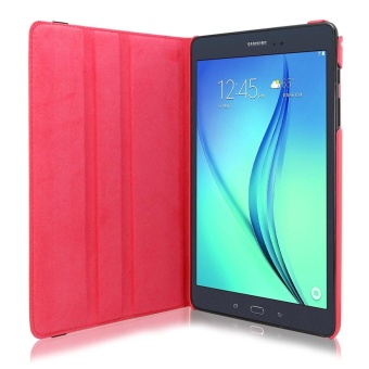 Slim Folio Stand Leather Cover For Samsung Galaxy Tab A 8.0 SM-T350- Intl April 2018 - 2 Slim Folio Stand Leather Cover for Samsung Galaxy Tab A 8.0 SM-T350- intl - 2