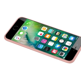 Slim Hybrid Clear Cover Case W/ Silicone Bumper For Apple IPhone 7Plus 5.5-inch (Pink) - Intl June 2018 - 4 Slim Hybrid Clear Cover Case w/ Silicone Bumper for Apple iPhone 7Plus 5.5-inch (Pink) - intl - 4