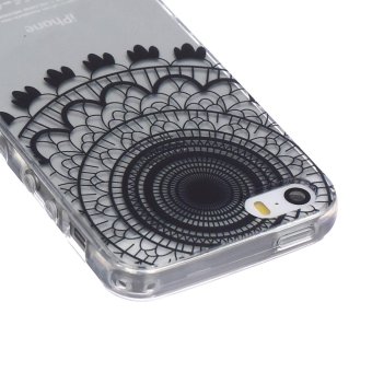 Soft TPU Cover Case For Apple IPhone SE 5S 5G - Intl June 2018 - 2 Soft TPU Cover Case for Apple iPhone SE 5S 5G - intl - 2