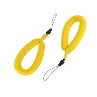Sport Camera Floating Wrist Strap Foam For Underwater GoPro,Panasonic Lumix, Nikon COOLPIX S33 And Other Cameras(Bright Yellow)- Intl April 2018 - 3 Sport Camera Floating Wrist Strap Foam for Underwater GoPro,Panasonic Lumix, Nikon COOLPIX S33 and Other Cameras(Bright Yellow)- intl - 3