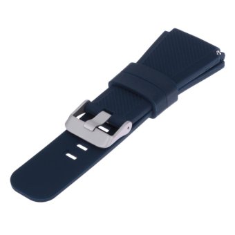Sports Silicone Bracelet Strap Band For Samsung Gear S3 Watch(Blue) - Intl April 2018 - 5 Sports Silicone Bracelet Strap Band For Samsung Gear S3 Watch(Blue) - intl - 5