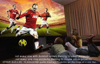 Svoovs Android Smart WiFi Projector, GP70UP Wireless Mini LED Video Projector Support Smartphone Laptop TV Box DVD VGA Etc Miracast Airplay For Entertainment June 2018 - 5 svoovs Android Smart WiFi Projector, GP70UP Wireless Mini LED Video Projector Support Smartphone Laptop TV Box DVD VGA Etc Miracast Airplay for Entertainment - 5