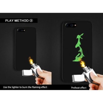 Thermosensitive Color Change Case Magical PU Fingerprint Back CoverTemperature Sensing Thermal Heat Induction Shell For Iphone 6 6s4.7 Inch (Black) - Intl May 2018 - 5 Thermosensitive Color change Case Magical PU Fingerprint Back CoverTemperature Sensing Thermal Heat Induction Shell for Iphone 6 6s4.7 inch (Black) - intl - 5