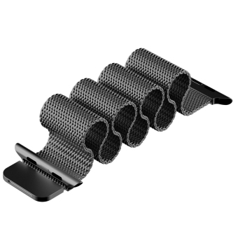 Top4cus Milanese Magnetic Loop Stainless Steel Strap Watch BandsFor Apple Watch IWatch Series 1 And 2-- 42MM (Black) June 2018 - 2 top4cus Milanese Magnetic Loop Stainless Steel Strap Watch BandsFor Apple Watch iWatch Series 1 and 2-- 42MM (Black) - 2