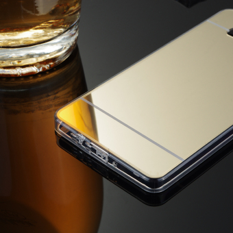 TPU Bumper Frame Mirror Effect PC Case Cover For Samsung Galaxy A5 (2015) (Silver) - Intl April 2018 - 5 TPU Bumper Frame Mirror Effect PC Case Cover For Samsung Galaxy A5 (2015) (Silver) - intl - 5