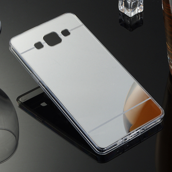 TPU Bumper Frame Mirror Effect PC Case Cover For Samsung Galaxy A5 (2015) (Silver) - Intl April 2018 - 3 TPU Bumper Frame Mirror Effect PC Case Cover For Samsung Galaxy A5 (2015) (Silver) - intl - 3