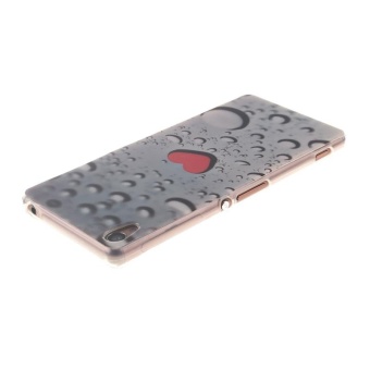 TPU Flexible Soft Case For Sony Xperia Z3 (Water Droplets) - Intl July 2018 - 3 TPU Flexible Soft Case for Sony Xperia Z3 (Water Droplets) - intl - 3