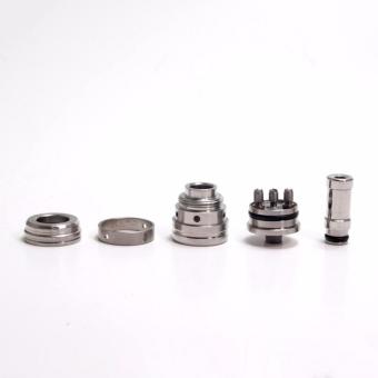 Trident V2 Styled RDA Rebuildable Dripping Atomizer SILVER June 2018 - 2 Trident V2 Styled RDA Rebuildable Dripping Atomizer SILVER - 2