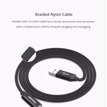 Tronsmart CPP7 Powerlink Braided Nylon USB-C 2.0 Cable (3.3ftx1A-C, 3.3ftx1 C-C) April 2018 - 2 Tronsmart CPP7 Powerlink Braided Nylon USB-C 2.0 Cable (3.3ftx1A-C, 3.3ftx1 C-C) - 2