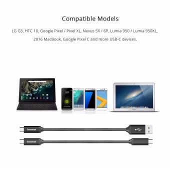 Tronsmart CPP7 Powerlink Braided Nylon USB-C 2.0 Cable (3.3ftx1A-C, 3.3ftx1 C-C) April 2018 - 5 Tronsmart CPP7 Powerlink Braided Nylon USB-C 2.0 Cable (3.3ftx1A-C, 3.3ftx1 C-C) - 5