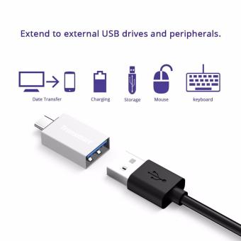 Tronsmart CTAF USB-C Male To USB 3.0 Female Adapter Silver June 2018 - 3 Tronsmart CTAF USB-C Male to USB 3.0 Female Adapter Silver - 3