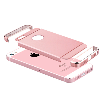 Ultra Thin 3 In 1 Combo Case For Apple IPhone 5 / 5S / SE (Rose Gold) May 2018 - 5 Ultra Thin 3 in 1 Combo Case for Apple iPhone 5 / 5S / SE (Rose Gold) - 5