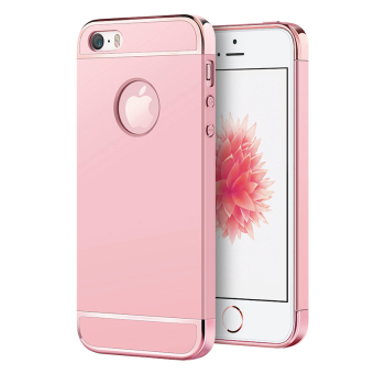 Ultra Thin 3 In 1 Combo Case For Apple IPhone 5 / 5S / SE (Rose Gold) May 2018 - 2 Ultra Thin 3 in 1 Combo Case for Apple iPhone 5 / 5S / SE (Rose Gold) - 2