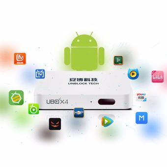 Unblock Tech UBOX4 Bluetooth 4K 16G Smart TV Receiver (White) June 2018 - 2 Unblock Tech UBOX4 Bluetooth 4K 16G Smart TV Receiver (White) - 2