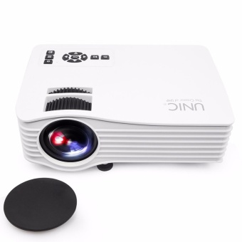 UNIC UC36+ Mini Projector Max Throw 130inch Portable Multimedia LED Projector With HDMI AV USB Projector Home Theater Beamer (White) June 2018 - 3 UNIC UC36+ Mini Projector Max Throw 130inch Portable Multimedia LED Projector with HDMI AV USB Projector Home Theater Beamer (White) - 3