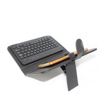 Universal Wireless Bluetooth Keyboard Holster Flip PU Case Cover For Cellphone In 4.5''-6.5'' - Intl June 2018 - 3 Universal Wireless Bluetooth Keyboard Holster Flip PU Case Cover For Cellphone In 4.5''-6.5'' - intl - 3