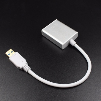 Usb 3.0 To Hdmi Converter Cable Display Graphic Adapter 1080p AudioWith Cd Driver - Intl June 2018 - 2 Usb 3.0 To Hdmi Converter Cable Display Graphic Adapter 1080p AudioWith Cd Driver - intl - 2