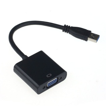 USB 3.0 To VGA Multi Monitor External Video Card Adapter For Windows 7 8 Multiple Monitors Black+ 1PC CD Drive - Intl June 2018 - 2 USB 3.0 to VGA Multi Monitor External Video Card Adapter for Windows 7 8 Multiple Monitors Black+ 1PC CD Drive - intl - 2
