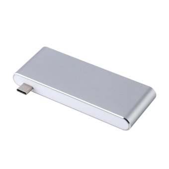 USB-C 3.1 Multi-port Hub Adapter 2 USB3.0 Ports Type-C PD SD/TF Card Reader For MACBOOK(Grey) - Intl June 2018 - 4 USB-C 3.1 Multi-port Hub Adapter 2 USB3.0 Ports Type-C PD SD/TF Card Reader for MACBOOK(Grey) - intl - 4
