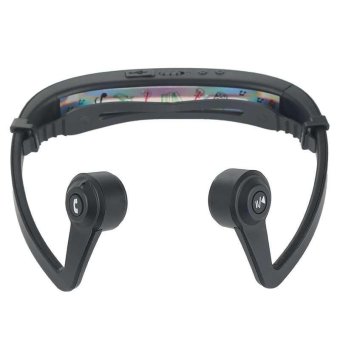 V9 Bluetooth 4.2 Bone Conduction Stereo Headphone Sound MusicHeadset Handsfree W/ Mic For Smart Samsung IPhone - Intl June 2018 - 4 V9 Bluetooth 4.2 Bone Conduction Stereo Headphone Sound MusicHeadset Handsfree w/ Mic for Smart Samsung iPhone - intl - 4