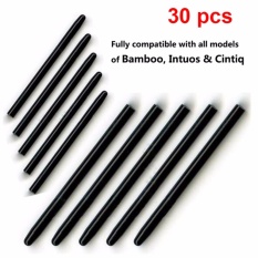 Wacom 30 Pcs / lot Graphic Drawing Pad Standard Black Pen NibsReplacement Stylus for Bamboo Intuos