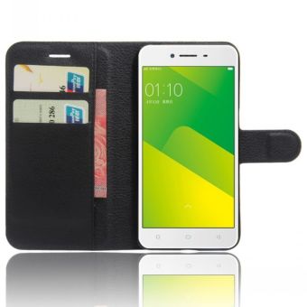 Wallet Flip Leather Case Cover For Oppo A37 / Oppo Neo9 (Black) - Intl June 2018 - 4 Wallet Flip Leather Case Cover For Oppo A37 / Oppo Neo9 (Black) - intl - 4