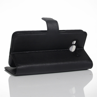 Wallet Flip Leather Case For Samsung Galaxy J2 Prime G532 (Black) - Intl June 2018 - 5 Wallet Flip Leather Case For Samsung Galaxy J2 Prime G532 (Black) - intl - 5