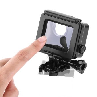 Waterproof ABS Housing Protective Case With Touchable Backdoor For Gopro Hero 4/3+ Camera(Black) - Intl June 2018 - 5 Waterproof ABS Housing Protective Case With Touchable Backdoor For Gopro Hero 4/3+ Camera(Black) - intl - 5