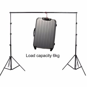 Wego Fashion,high-quality,Adjustable 3x2.6m Pro Portable Heavy-DutyBackdrop Support System Kit 3m * 2.6m- Tripod Is Adjustable + CarryBag- Professional Photo Studio Backgrounds Kit - Intl July 2018 - 5 Wego fashion,high-quality,Adjustable 3x2.6m Pro Portable Heavy-DutyBackdrop Support System Kit 3m * 2.6m- Tripod is adjustable + CarryBag- Professional Photo Studio Backgrounds Kit - intl - 5