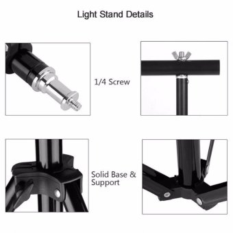 Wego Fashion,high-quality,Adjustable 3x2.6m Pro Portable Heavy-DutyBackdrop Support System Kit 3m * 2.6m- Tripod Is Adjustable + CarryBag- Professional Photo Studio Backgrounds Kit - Intl July 2018 - 4 Wego fashion,high-quality,Adjustable 3x2.6m Pro Portable Heavy-DutyBackdrop Support System Kit 3m * 2.6m- Tripod is adjustable + CarryBag- Professional Photo Studio Backgrounds Kit - intl - 4