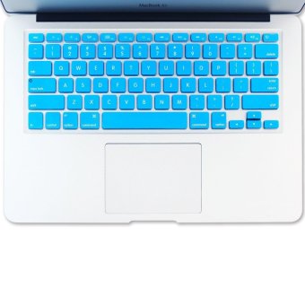 Welink Fashion Silicone US Keyboard Cover Waterproof KeyboardProtector Skin For Apple Macbook Air 13 Inch , Macbook Pro 13 Inch15 Inch And Imac (Aqua) May 2018 - 2 Welink Fashion Silicone US Keyboard Cover Waterproof KeyboardProtector Skin For Apple Macbook Air 13 Inch , Macbook Pro 13 Inch15 Inch And Imac (Aqua) - 2