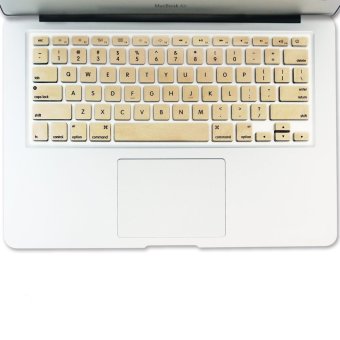 Welink Fashion Silicone US Keyboard Cover Waterproof KeyboardProtector Skin For Apple Macbook Air 13 Inch , Macbook Pro 13 Inch15 Inch And Imac (Gold) June 2018 - 2 Welink Fashion Silicone US Keyboard Cover Waterproof KeyboardProtector Skin For Apple Macbook Air 13 Inch , Macbook Pro 13 Inch15 Inch And Imac (Gold) - 2