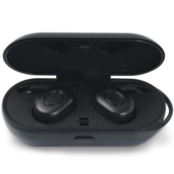 Wireless Earbuds, Bluetooth Earphone Dual V4.1 With Charging Casefor IPhone Samsung HTC And Most Android Phones - Intl July 2018 - 2 Wireless Earbuds, Bluetooth Earphone Dual V4.1 with Charging Casefor iPhone Samsung HTC and most Android Phones - intl - 2
