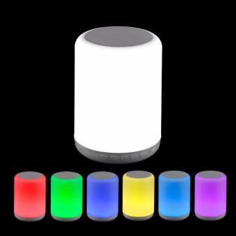 YDL-Y02 Wireless Bluetooth LED Lamp Speaker Changing DecorativeTouch-Sensor Portable Lamp Color Light (White) June 2018 - 2 YDL-Y02 Wireless Bluetooth LED Lamp Speaker Changing DecorativeTouch-Sensor Portable Lamp Color Light (White) - 2
