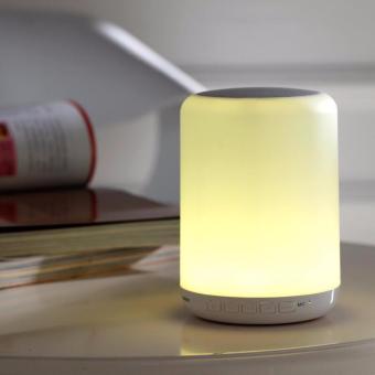 YDL-Y02 Wireless Bluetooth LED Lamp Speaker Changing DecorativeTouch-Sensor Portable Lamp Color Light (White) June 2018 - 3 YDL-Y02 Wireless Bluetooth LED Lamp Speaker Changing DecorativeTouch-Sensor Portable Lamp Color Light (White) - 3