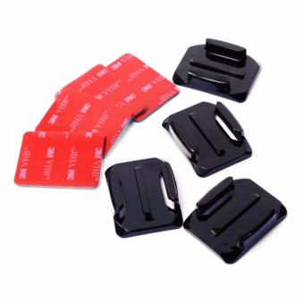 YICOE 4pcs Flat And Curved Base Adhesive Mount 3M VHB Stickers ForGo Pro 5 4 3 Xiaomi Yi 4k SJCAM SJ4000 EKEN H9 Action Sport CameraAccessories June 2018 - 2 YICOE 4pcs Flat and Curved Base Adhesive Mount 3M VHB Stickers forGo pro 5 4 3 Xiaomi Yi 4k SJCAM SJ4000 EKEN H9 Action Sport CameraAccessories - 2
