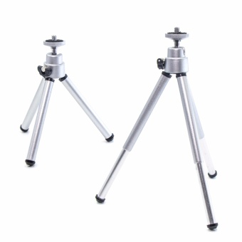 YICOE Mini 150-200mm Aluminum Silver Folding Tripod StandAdjustable Camera Legs Mount For Gopro 5 4 3 SJCAM EKEN XIAOMI YIAction Sport Camera Accessories June 2018 - 3 YICOE Mini 150-200mm Aluminum Silver Folding Tripod StandAdjustable Camera Legs Mount For Gopro 5 4 3 SJCAM EKEN XIAOMI YIAction Sport Camera Accessories - 3