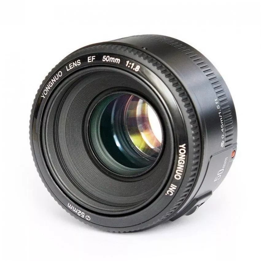 YongNuo YN50mm F1.8 Standard Prime Lens Large Aperture Auto Focus Lens for Canon EF Mount Rebel DSLR Camera  