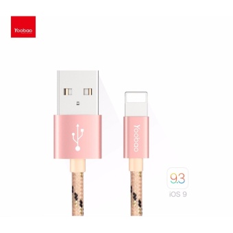YOOBAO YB422 Apple Lightening Cable 150cm (Pink Ribbon) June 2018 - 2 YOOBAO YB422 Apple Lightening Cable 150cm (Pink Ribbon) - 2